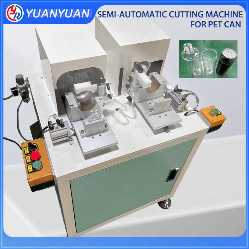 SEMI-AUTOMATIC CUTTING MACHINE FOR PET CAN